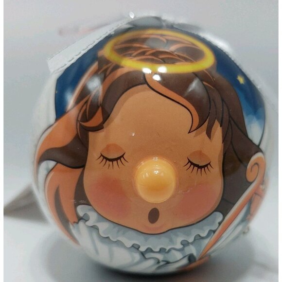 Twinkling Treasures Angel 3D Blinking Christmas Ornament 3.5" Tested Works - Picture 1 of 11